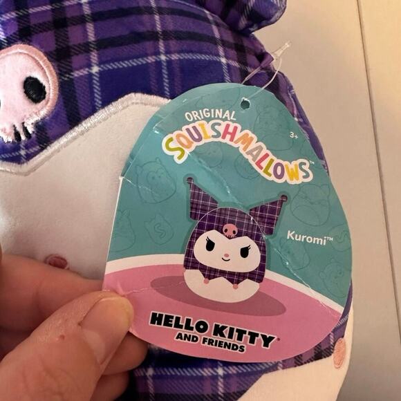 Hello Kitty Sanrio Squishmallows Set of 3 My Melody Cinnamoroll Kuromi NWT - Picture 11 of 12
